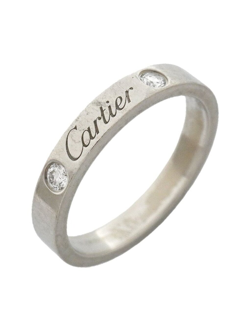 Cartier Ring C de Cartier Platinum Diamond
